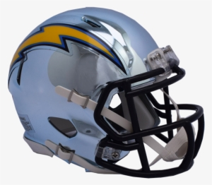 Los Angeles Chargers Chrome Riddell Speed Authentic - Chargers Helmet