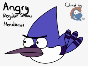 Angry Mordecai - Mordecai Angry Bird