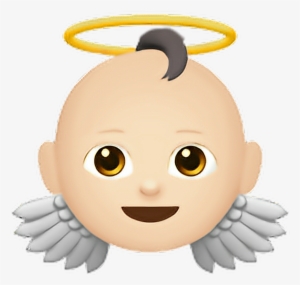 Angel Emoji 👼🏻 Emoji Iphone Iphoneemoji Angel Emotico - Baby Angel Emoji
