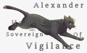 Alexander Hamilton Fourth Signature Finished - Gray Wing Warriors