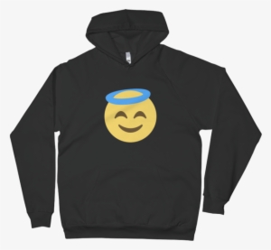 Emojione Angel Emoji Unisex Pullover Hoodie - You Can't Think And Hit