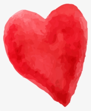 Beautiful Watercolor Heart Stickers Messages Sticker-4 - Heart