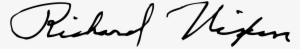 Open - Richard Nixon Signature