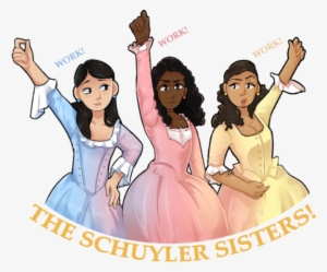 Hamilton Musical, Alexander Hamilton, Told You So, - Hamilton Schuyler Sisters Drawing