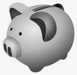 This Free Icons Png Design Of Piggybank Gray