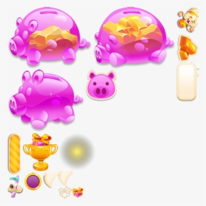 Piggy Bank Sprite 1 46 9 - Candy Crush Piggy Bank