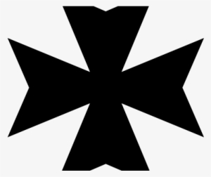 Templar Cross Png Download - Croix Black Templars