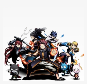 Fairy Tail Wiki - Fairy Tail Quatro Puppy Members, HD Png Download - vhv