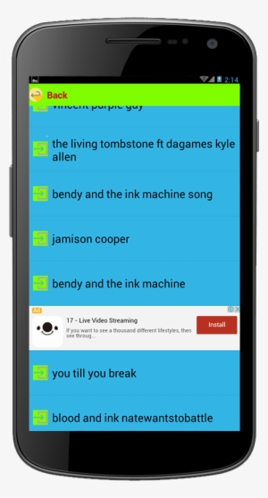 Bendy And The Ink Machine Song For Android - Android Application Package