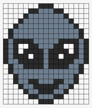 Alien Emoji Perler Perler Bead Pattern / Bead Sprite - Alien Emoji Perler Beads