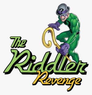 We Are Expanding Our Gotham City Section Of The Park - Riddler's Revenge Logo