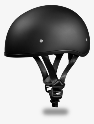 D - O - T - Daytona Skull Cap W/o Visor- Dull Black - Motorcycle Daytona Helmets