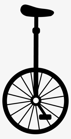 Banner Freeuse Download Wheel Silhouette At Getdrawings - Unicycle Clip Art