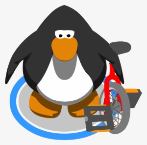 unicycle in-game - png - club penguin sprite