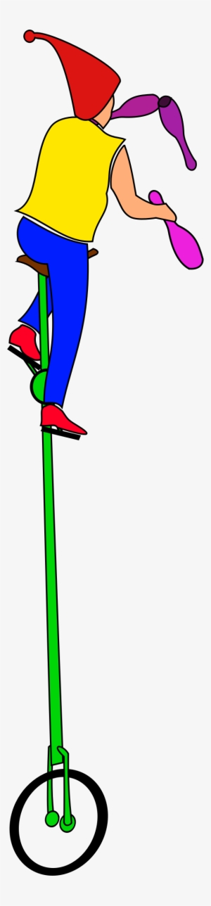 This Free Icons Png Design Of Simple Juggler On Unicycle