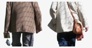 Ancianos Caminando Png