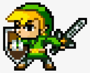 The Legend Of Zelda - Toon Link Pixel Art