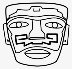Mascara De Los Aztecas