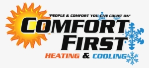 comfort first heating and cooling logo - air service