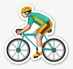 Bicyclist - Emoji De Bicicleta Png