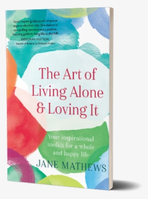 063 Paperback Book Small Spine Mockup Covervault - The Art Of Living Alone And Loving It: Your Inspirational