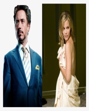 Kiss Between Tony Stark And Christine Everhart
