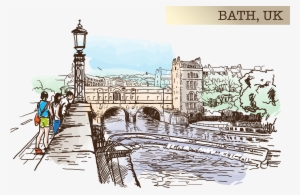 Bath Drawing Sketch