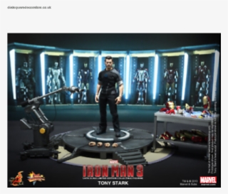 Authentic Hot Toys Iron Man Iii Tony Stark Mms 191 - Hot Toys Iron Man Tony 3