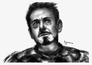 Iron Man By Lykusio On Deviantart - Drawing