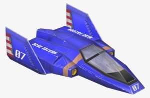 Blue Falcon - F Zero Captain Falcon Ship