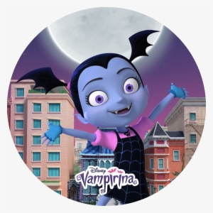 24 Disney Jr Vampirina Stickers Labels For Bag Lollipop