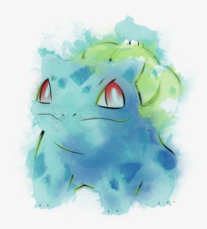 Grass Poison Watercolor - Pokémon Firered And Leafgreen