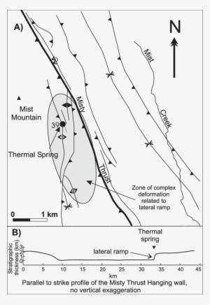 A) Geology Of The Southern Misty Range (after Castonguay - Geology