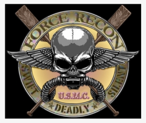 Usmc Force Recon Memorial American Military Car Window - Marine Force Recon