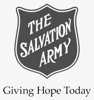 Salvation Army Logo Black Png - Salvation Army Giving Hope Today