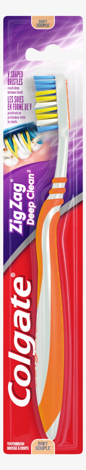 Colgate Zig Zag Deep Clean Toothbrush, Soft - Colgate Zig Zag Soft