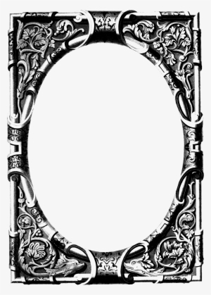 Jpg Transparent Library Free Vintage Image Oh So Nifty - Ornate Frame