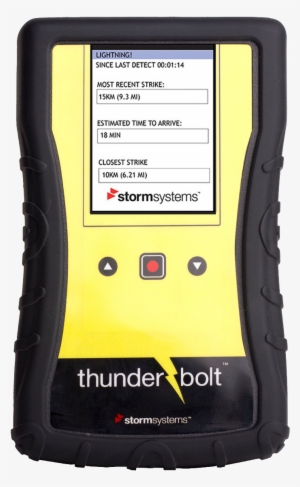 Thunderbolt Lightning Detector - Thunderbolt X2 Digital Lightning Detector