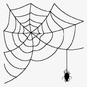 Spider Web Corner Png - Spider Web Clipart Transparent