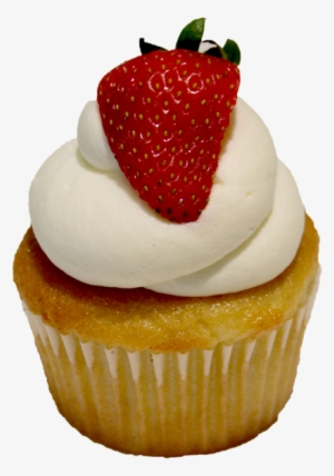 Strawberry Shortcake - Pretty Strawberry Cupcake Transparent