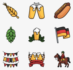 Oktoberfest 50 Icons - Oktoberfest Celebration Shirt - German Beer Festival