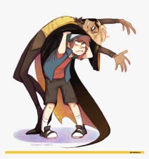 Image Result For Dipper Pines Gravity Falls Dipper, - Bill Cipher Human And Dipper