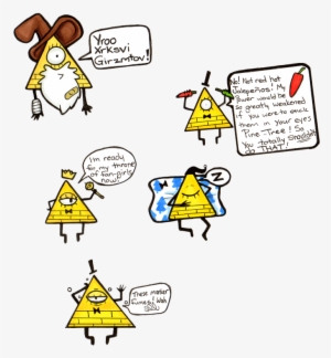 Up All Night To - Draw Bill Cipher Easy