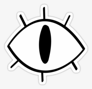 Bill Cipher - Gravity Falls Bill Cipher Sticker