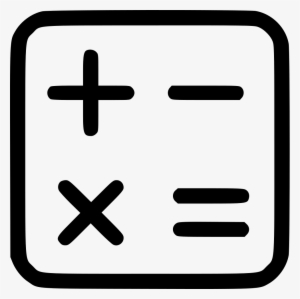 Calc Calculator Math Finance Plus Minus Comments - Plus Minus Icon Svg