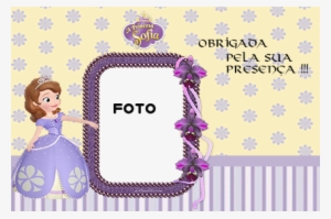 Princesinha Sofia Convite Para Imprimir