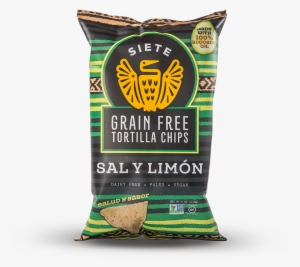Sal Y Limon Grain Free Tortilla Chips 4oz - Siete - Grain Free Tortilla Chips Sea Salt - 5 Oz.