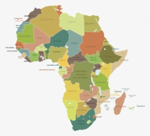 Map-africa - Africa Map Transparent