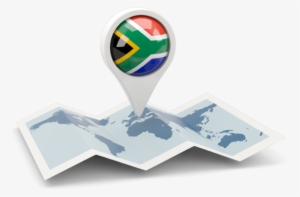 South Africa Map Pin