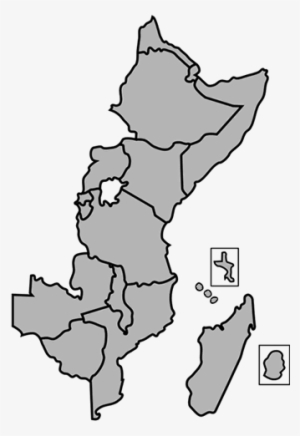 East Africa Map Outline